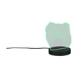 Lampa decor Trio JOY plastic, negru, transparent, RGB-LED, 1.5W - R53881102