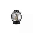 Lampa decor exterior Trio MERIDA metal, negru, LED, 2700K, IP44 - R54036132