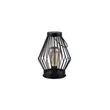 Lampa decor exterior Trio MERIDA metal, negru, LED, 2700K, IP44 - R54046132