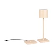 Veioza Trio FERNANDEZ  plastic, bej, LED, 1W, 130lm, 2700K-4000K-6000K, IP54 - Trio-R54096166