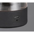 Veioza Trio DOOLEY  metal, sticla, negru, chihlimbar, LED, 1W, 140lm, 3000K - Trio-R54981113