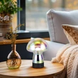 Veioza Trio DOOLEY  metal, sticla, negru, transparent, LED, 1W, 140lm, 3000K - Trio-R54981153
