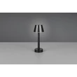 Veioza Trio VIDAL  plastic, negru, LED, 1.5W, 150lm, 3000K, IP44 - Trio-R54991132