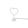 Lampa decor Trio HEART plastic, alb, LED, 1.5W, 10lm - R55210101