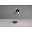 Veioza Trio PONGO plastic, negru, LED, 4.5W, 500lm, 3000K - Trio-R55831102