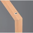 Veioza Trio SKIP metal, lemn, alb, maro, LED, 2W, 185lm, 3000K - Trio-R55951135