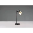 Veioza Trio JEROME metal, ratan, negru, natural, E27 - Trio-R56231032