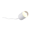 Veioza Trio NARA metal, alb, transparent, E27 - R56311031