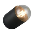 Veioza Trio NARA metal, negru, transparent, E27 - R56311032