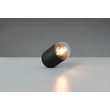 Veioza Trio NARA metal, negru, transparent, E27 - R56311032