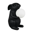 Veioza Trio RABBIT plastic, negru, alb, G9 - R56511002