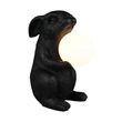 Veioza Trio RABBIT plastic, negru, alb, G9 - R56511002
