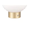 Veioza Trio EARL metal, sticla, bronz, alb, LED, 3000K, 1.5W, 100lm - R57771101