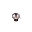 Veioza Trio EARL metal, sticla, negru, fumuriu, LED, 3000K, 1.5W, 100lm - R57771154