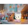 Veioza Trio CUTIE plastic, roz, alb, LED, 0.3W, 30lm, 3000K - Trio-R57991193