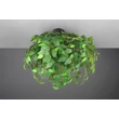 Plafoniera Trio LEAVY, metal, plastic, negru, verde, E14 - Trio-R60463015