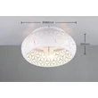 Ventilator Trio BIDAR metal, alb, E27 - R61574031