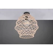 Plaoniera Trio HIVE metal, natural, negru, E27 - Trio-R61681036