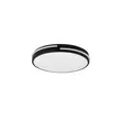 Plafoniera Trio TACOMA metal, plastic, negru, alb, LED, 2700K-6500K, 24W, 2500lm - R62241132