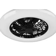 Lampa cu ventilator Trio STRALSUND metal, plastic, negru, alb, LED, 3000K-6500K, 26.8W, 2600lm - R62522132