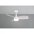 Corp de iluminat cu ventilator Trio HELSINKI metal, alb, LED, 20W, 2500lm, 2700K-6000K - Trio-R62732131