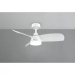 Corp de iluminat cu ventilator Trio HELSINKI metal, alb, LED, 20W, 2500lm, 2700K-6000K - Trio-R62732131
