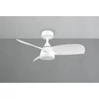 Corp de iluminat cu ventilator Trio HELSINKI metal, alb, LED, 20W, 2500lm, 2700K-6000K - Trio-R62732131