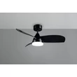 Corp de iluminat cu ventilator Trio HELSINKI metal, negru, LED, 20W, 2500lm, 2700K-6000K - Trio-R62732132