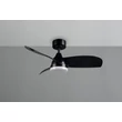 Corp de iluminat cu ventilator Trio HELSINKI metal, negru, LED, 20W, 2500lm, 2700K-6000K - Trio-R62732132