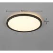 Plafoniera Trio JOKO plastic, alb, negru, LED, 18W, 2700-6500K, 2100Lm - R63011102