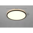 Plafoniera Trio JOKO plastic, alb, negru, LED, 22W, 2700-6500K, 2700Lm - R63011902