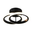 Plafoniera Trio KASIA  metal, plastic, alb, negru, LED, 7W, 3000K, 800Lm - R63531132