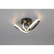Plafoniera Trio RUSA metal, plastic, alb, negru, LED, 7W, 3000K, 800Lm - R63541132