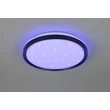 Plafoniera Trio SOLIT metal, plastic, alb, negru,  RGB-LED, 14W, 2700-6500K, 1800Lm - R63581132
