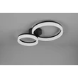 Plafoniera Trio SCOPE plastic, alb, negru, LED, 22W, 3000K, 2800Lm - R63601232