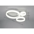 Plafoniera Trio SCOPE plastic, alb, LED, 32W, 4000K, 4200Lm - R63601331
