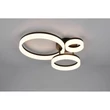 Plafoniera Trio SCOPE plastic, alb, negru, LED, 32W, 3000K, 4000Lm - R63601332