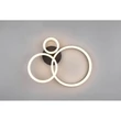Plafoniera Trio SCOPE plastic, alb, negru, LED, 32W, 3000K, 4000Lm - R63601332