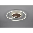 Plafoniera Trio CALLE  metal, plastic, alb, maro, LED, 21W, 2300-3000-4000K, 2600Lm - R63631165