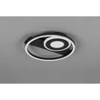 Plafoniera Trio HORUS metal, plastic, alb, negru, LED, 22W, 3000K, 2500Lm - R63671132