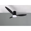 Corp de iluminat cu ventilator Trio GÖTEBORG plastic, negru, LED, 20W, 2500lm, 2700K-6000K - Trio-R64202132