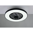 Corp de iluminat cu ventilator Trio LINKÖPING plastic, negru, LED, 45W, 5600lm, 2700K-6500K - Trio-R64462102