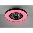 Corp de iluminat cu ventilator Trio LINKÖPING plastic, negru, LED, 45W, 5600lm, 2700K-6500K - Trio-R64462102