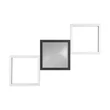 Plafoniera Trio GELO metal, plastic, alb, negru, LED, 24W, 3000K, 2500Lm - R64471132