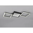 Plafoniera Trio GELO metal, plastic, alb, negru, LED, 24W, 3000K, 2500Lm - R64471132