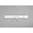 Plaoniera Trio LUMOS metal, crom, LED, 26.5W, 3300lm, 4000K - Trio-R64821106