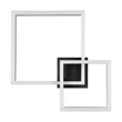 Plafoniera Trio CAMINO plastic, negru, LED, 22W, 3000K, 2800Lm - R65771232