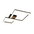 Plafoniera Trio CAMINO plastic, negru, LED, 22W, 3000K, 2800Lm - R65771232