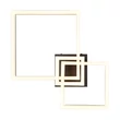 Plafoniera Trio CAMINO plastic, alb, negru, LED, 32W, 3000K, 4000Lm - R65771332