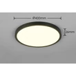 Plafoniera Trio DRACO plastic, alb, negru, LED, 30W, 2300-3000-4000K, 4000Lm - R65891932